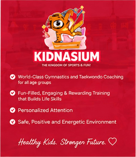 Kidnasium Instagram post